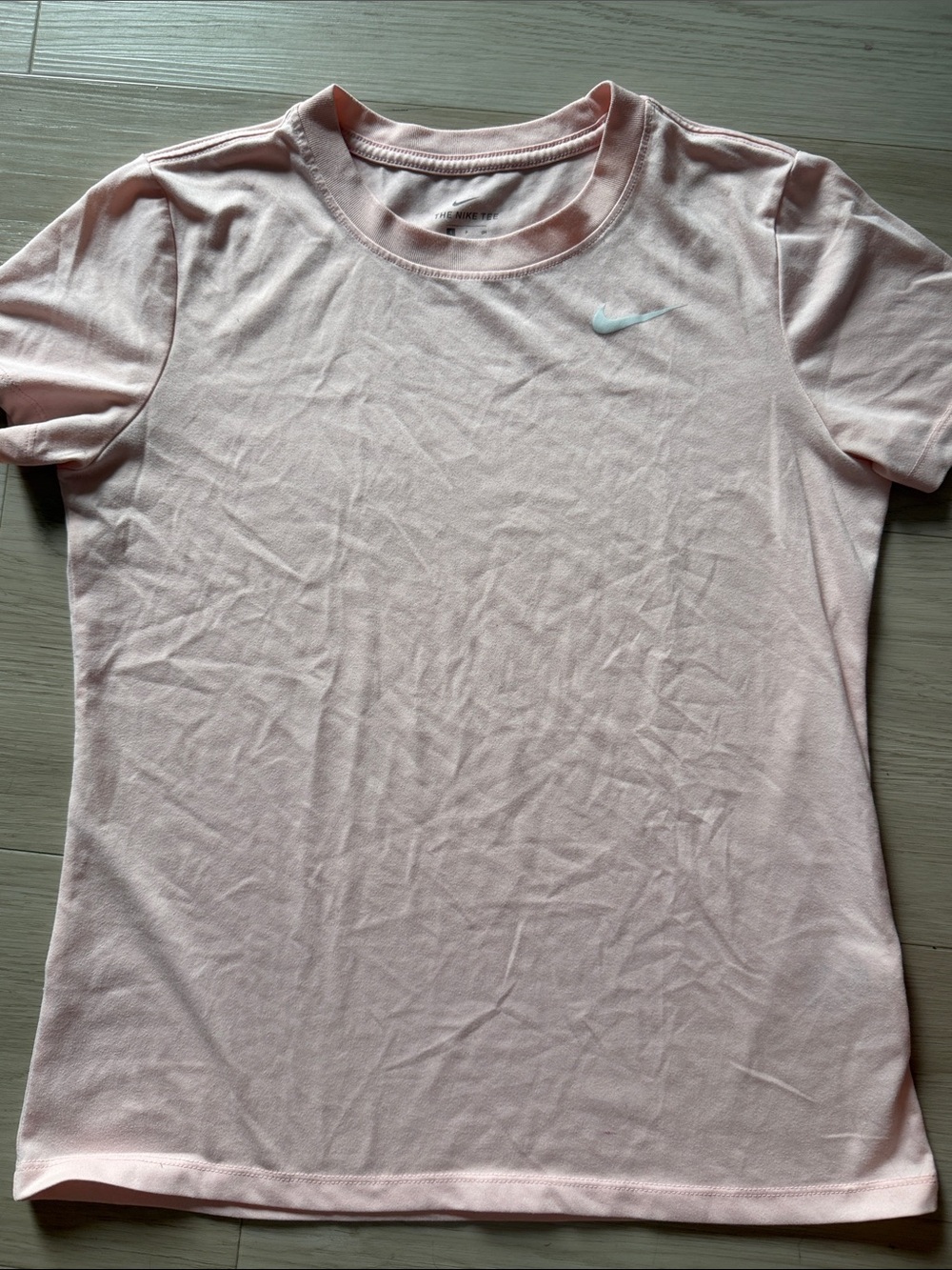 Nike Women’s Light Pink Short-Sleeve Crew Tee